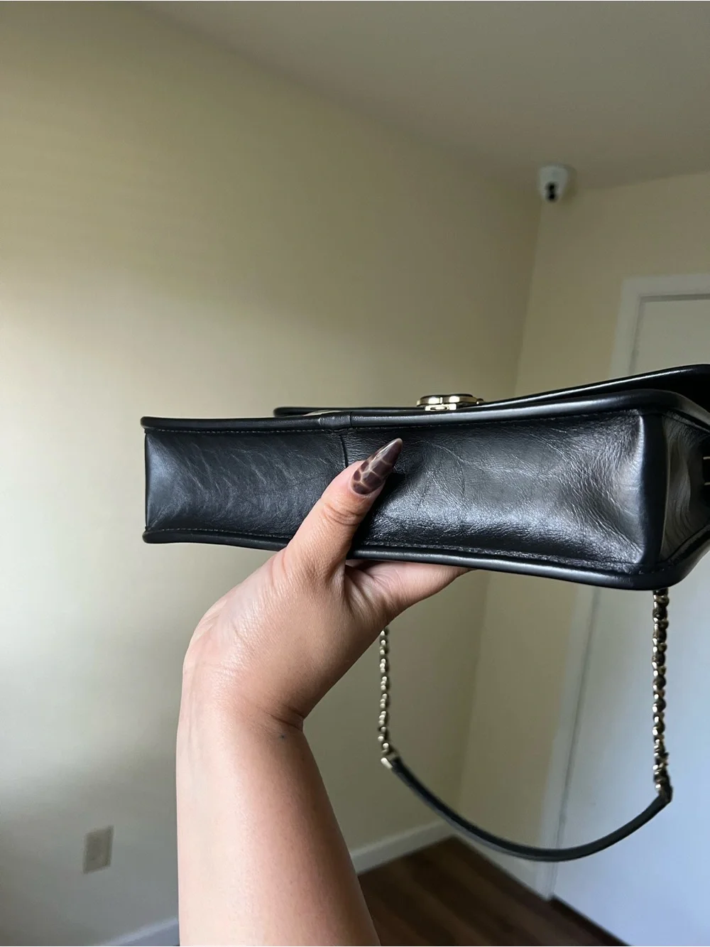 Chanel Charms Handle Cut Flap bag
